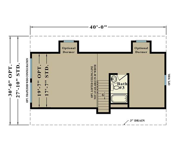 Alaskan custom modular home Floorplan