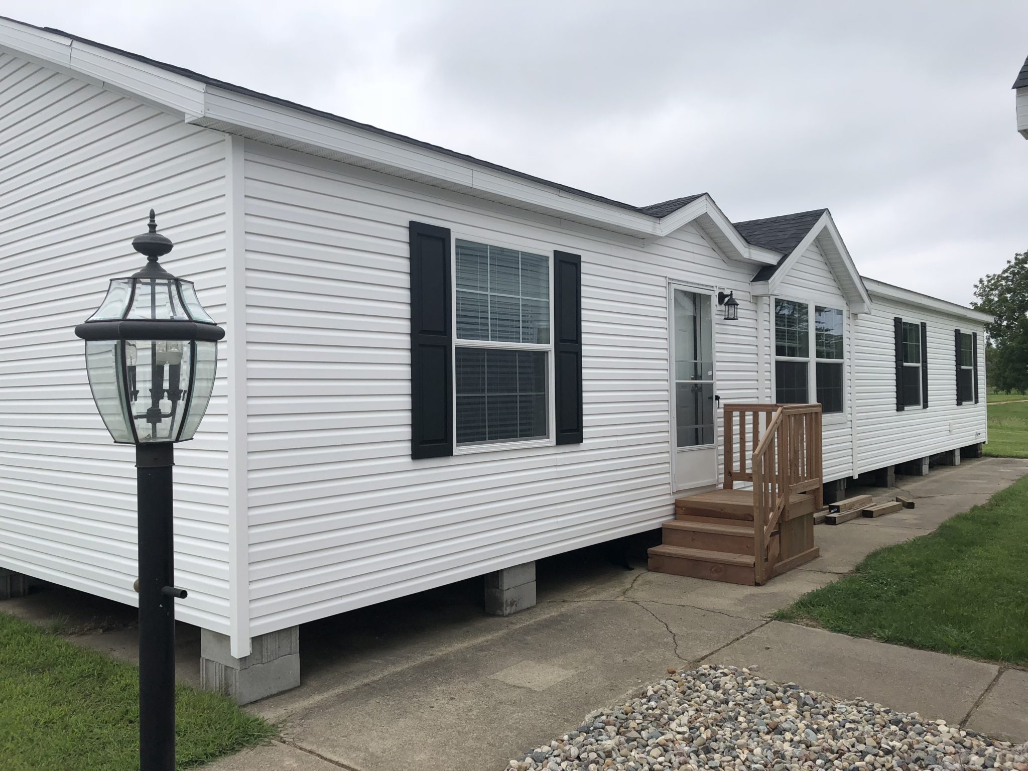The Stafford custom modular home exterior