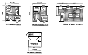 Stafford custom modular home floorplan