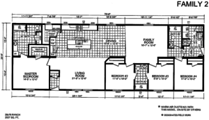 Stafford custom modular home floorplan
