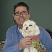 Jim - Vice President of Sales with Sophie Rose dog extraordinaire